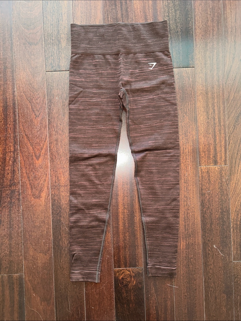 Gymshark Brown Marl Seamless High-Waist Leggings